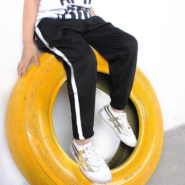 children's pants spring and summer new boys thin section sports pants student cotton trousers baby clothes, Blue
children's pants spring and summer new boys thin section sports pants student cotton trousers baby clothes, Blue