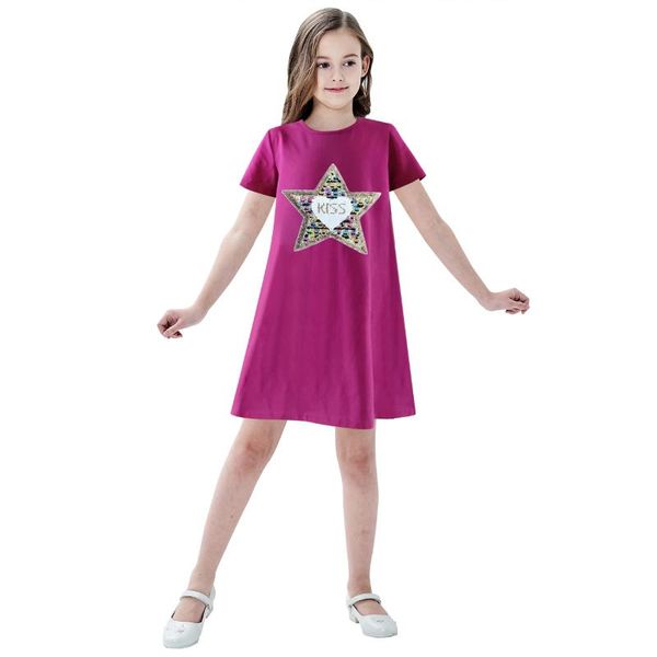 girls dress cotton casual star embroidered violet red 2020 summer princess wedding party dresses girl clothes pageant sundress, Red;yellow
girls dress cotton casual star embroidered violet red 2020 summer princess wedding party dresses girl clothes pageant sundress, Red;yellow