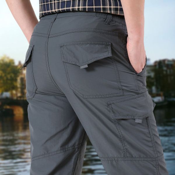 quick dry casual pants men summer army military style trousers men's tactical cargo pants male lightweight waterproof trousers, Black
quick dry casual pants men summer army military style trousers men's tactical cargo pants male lightweight waterproof trousers, Black