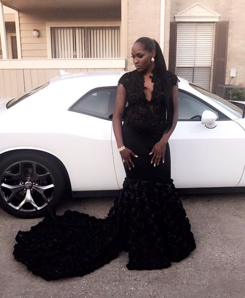 mermaid african evening dress long black v neck rose floral plus size formal prom dress fishtail elegant robe de soiree vestidos
mermaid african evening dress long black v neck rose floral plus size formal prom dress fishtail elegant robe de soiree vestidos
