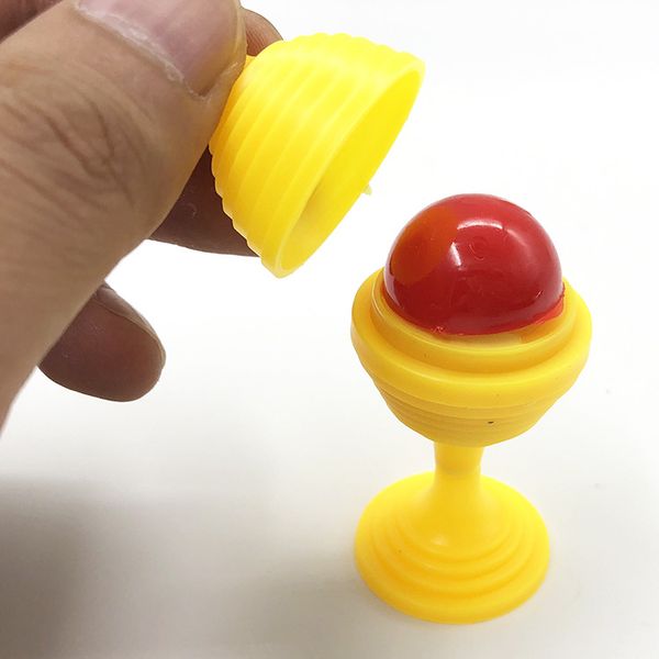 

Новинка мини пластиковый волшебный кубок реквизит колдовства трюк шарик исчезаю