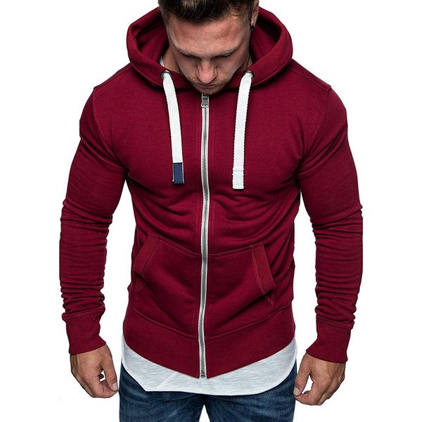 shujin fashion men's sweatshirts solid slim fit sportswear male hoodies long sleeve casual hooded zipper hoodie men, Black
shujin fashion men's sweatshirts solid slim fit sportswear male hoodies long sleeve casual hooded zipper hoodie men, Black