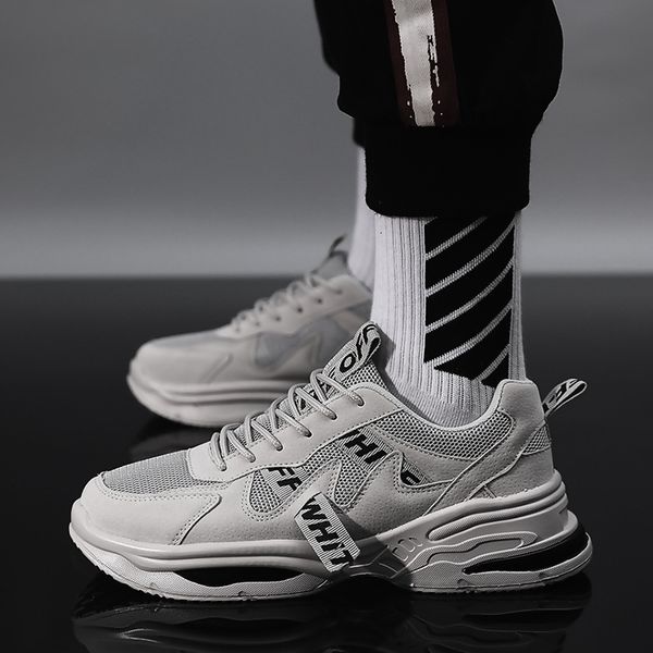 men athletic running sneakers sports-shoes lightweight outdoor training walking mesh breathable fashion shoes, Black
men athletic running sneakers sports-shoes lightweight outdoor training walking mesh breathable fashion shoes, Black