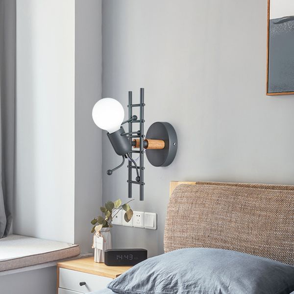nordic bedside bedroom art cartoon villain wall lamp led sleep room creative personality childlike simple children's wall lamp
nordic bedside bedroom art cartoon villain wall lamp led sleep room creative personality childlike simple children's wall lamp