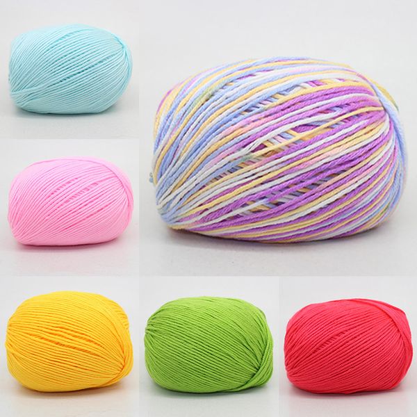 50g/ball multi-color thin cashmere polyester 6s yarn for crochet needles 11/12/13 baby children winter sweaters hand knitting needlework wo, Black;white
50g/ball multi-color thin cashmere polyester 6s yarn for crochet needles 11/12/13 baby children winter sweaters hand knitting needlework wo, Black;white