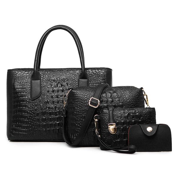 2016 european and american fashion ladies bags crocodile pattern big bag women shoulder messenger handbag family of four handbag
2016 european and american fashion ladies bags crocodile pattern big bag women shoulder messenger handbag family of four handbag