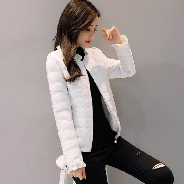 women autumn fashion light down jackets 2018 korean slim short lace female cotton quilt coat parkas solid color coats s-3xl, Tan;black
women autumn fashion light down jackets 2018 korean slim short lace female cotton quilt coat parkas solid color coats s-3xl, Tan;black