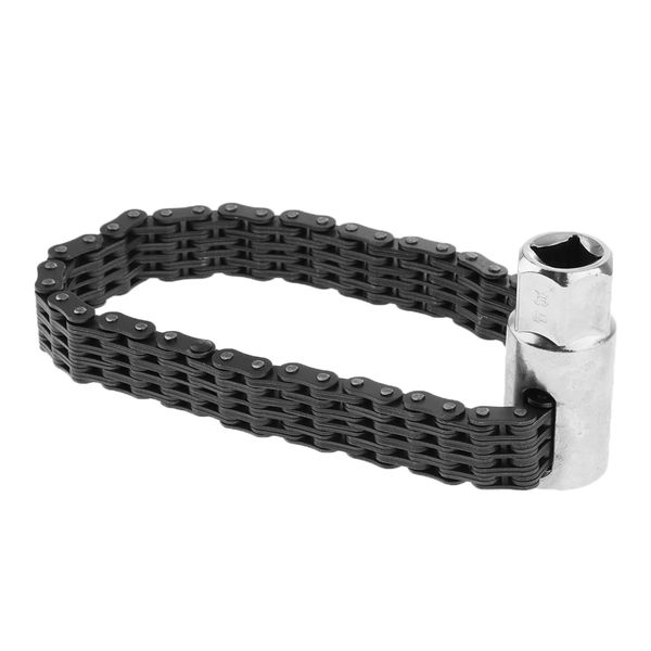 44 knots chain fuel oil filter wrench 120mm spanner 1/2\" removal tool
44 knots chain fuel oil filter wrench 120mm spanner 1/2\" removal tool