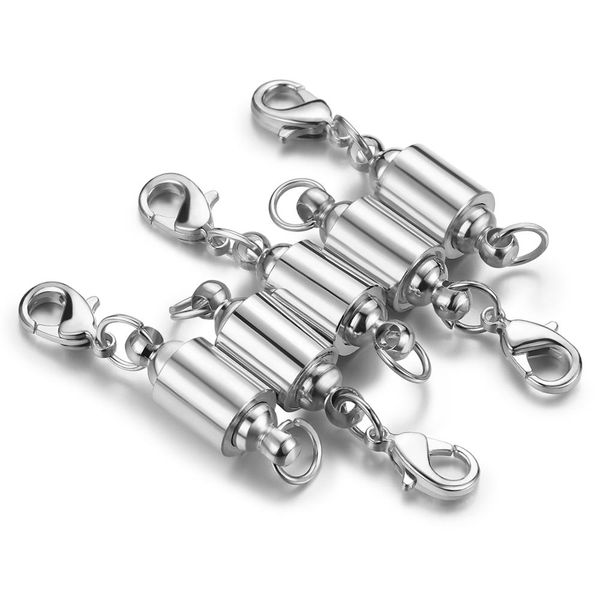 magnetic lobster clasps magic magnetic clever clasp converter connector built-in safety lock with lobster clasp 5 pcs, Blue;slivery
magnetic lobster clasps magic magnetic clever clasp converter connector built-in safety lock with lobster clasp 5 pcs, Blue;slivery