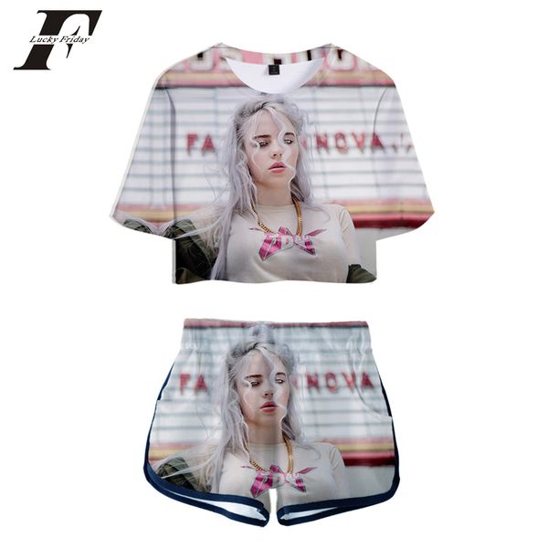 kpop billie eilish drop shopping 3d summer two pieces sets women fashion clothes t-shirt shorts 2020, White
kpop billie eilish drop shopping 3d summer two pieces sets women fashion clothes t-shirt shorts 2020, White