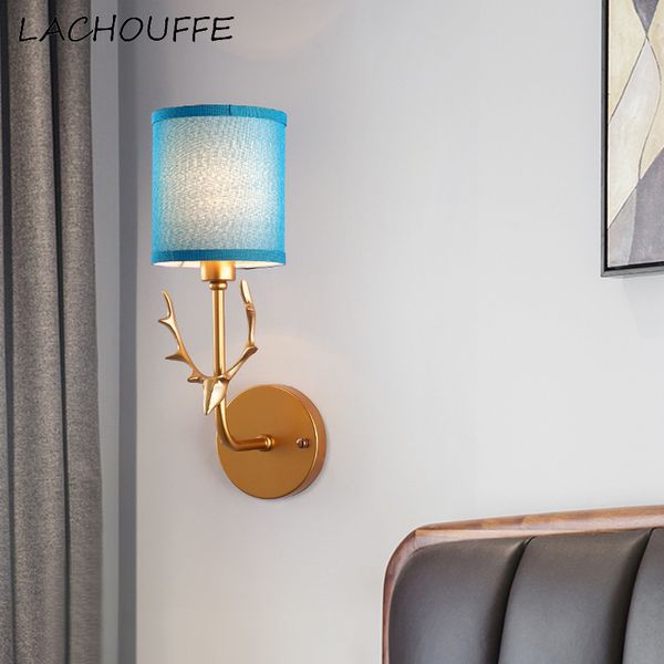 modern iron led wall lamp sconce nordic antlers cloth wall light for bedroom aisle corridor stairs home decor lighting fixtures
modern iron led wall lamp sconce nordic antlers cloth wall light for bedroom aisle corridor stairs home decor lighting fixtures