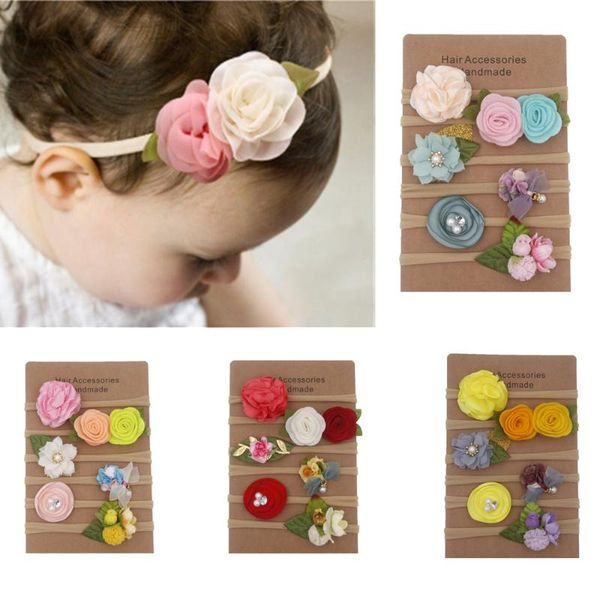 new 5 piece set princess style girl bow flower headband hair accessories, Slivery;white 
new 5 piece set princess style girl bow flower headband hair accessories, Slivery;white