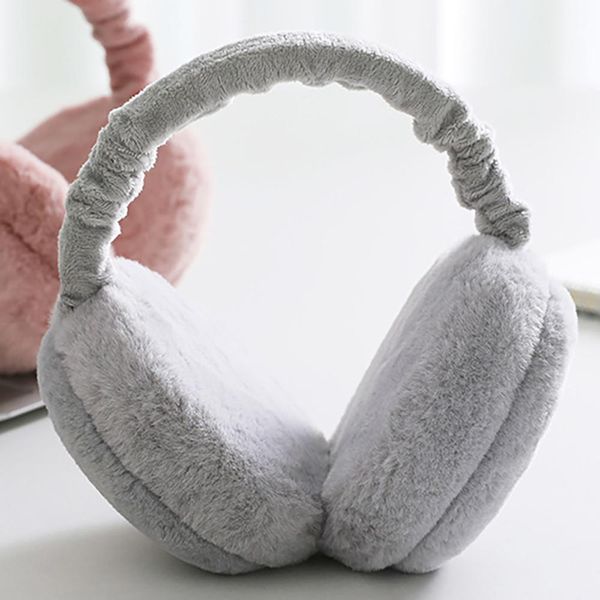 fashion foldable winter earmuffs women 2019 solid color faux fur hamburger ear warmer plush headgear fur headphones ear muffs, Blue;gray
fashion foldable winter earmuffs women 2019 solid color faux fur hamburger ear warmer plush headgear fur headphones ear muffs, Blue;gray