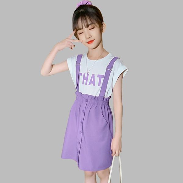 clothing sets summer clothes for girls letter outfits tshirt + jumpsuit costumes casual style kid 6 8 10 12 14, White
clothing sets summer clothes for girls letter outfits tshirt + jumpsuit costumes casual style kid 6 8 10 12 14, White
