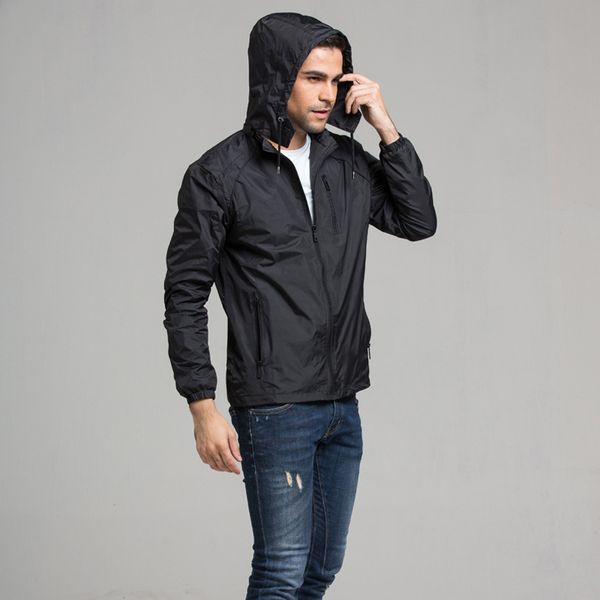 new mens windproof jacket clothes male autumn thin outwear coat hooded casaco masculino casual sun-proof men wind coat 4xl, Black;brown
new mens windproof jacket clothes male autumn thin outwear coat hooded casaco masculino casual sun-proof men wind coat 4xl, Black;brown