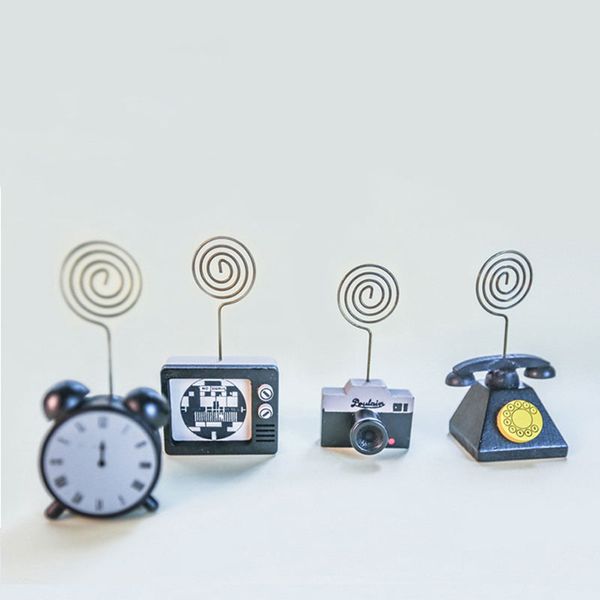 wooden clock camera tv telephone shaped note clips holder table p card holder note stand for home desk decoration
wooden clock camera tv telephone shaped note clips holder table p card holder note stand for home desk decoration