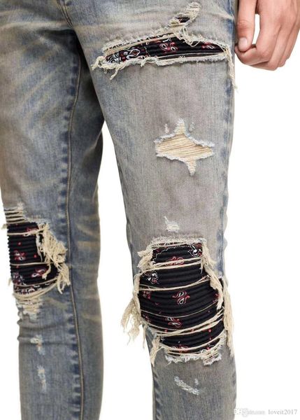mens designer jeans biker denim distressed ripped skinny straight slim biker jeans famous long trousers 453, Blue
mens designer jeans biker denim distressed ripped skinny straight slim biker jeans famous long trousers 453, Blue