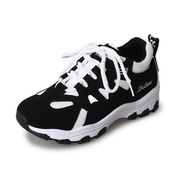 women platform casual shoes student fashion spring women's shoes korean girls flat casual shoes, Black
women platform casual shoes student fashion spring women's shoes korean girls flat casual shoes, Black