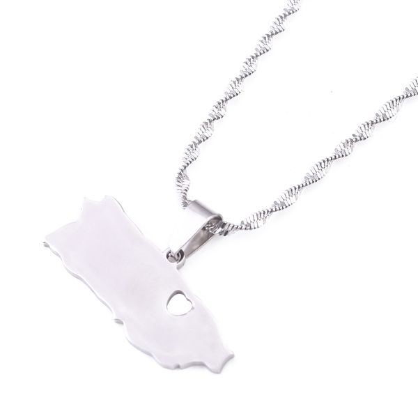 new trendy puerto rico map heart pendant necklaces for women girl puerto ricans map jewelry, Silver
new trendy puerto rico map heart pendant necklaces for women girl puerto ricans map jewelry, Silver