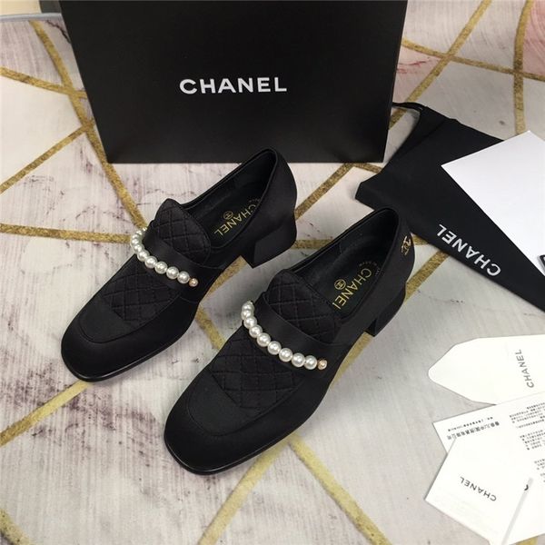 version women chanl fashion flat shoes platform women luxury casual shoes fashion women loafers heel height 1.8 and 4cm a3, Black
version women chanl fashion flat shoes platform women luxury casual shoes fashion women loafers heel height 1.8 and 4cm a3, Black