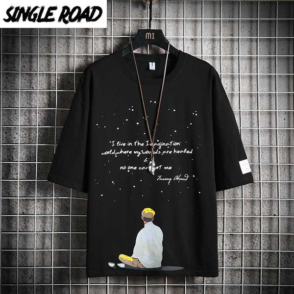 singleroad man's t-shirt men 2020 graphic tees oversized hip hop japanese streetwear harajuku anime tshirt male t shirt men, White;black
singleroad man's t-shirt men 2020 graphic tees oversized hip hop japanese streetwear harajuku anime tshirt male t shirt men, White;black