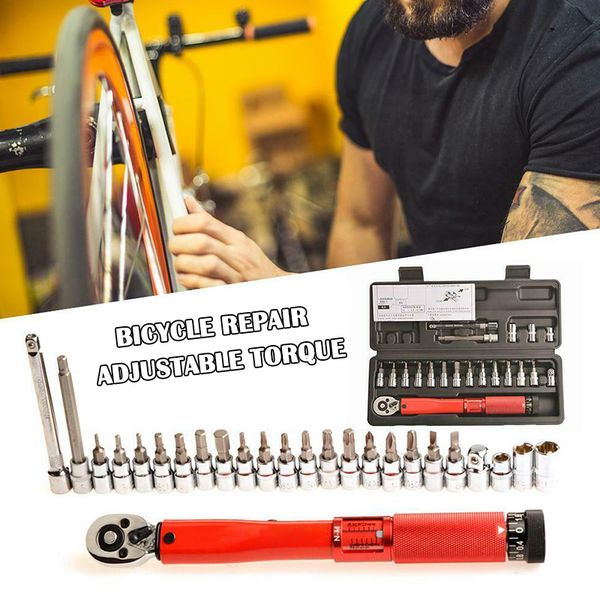 20/25pcs bicycle repair adjustable torque wrench reversible click type torque wrench hvr88
20/25pcs bicycle repair adjustable torque wrench reversible click type torque wrench hvr88