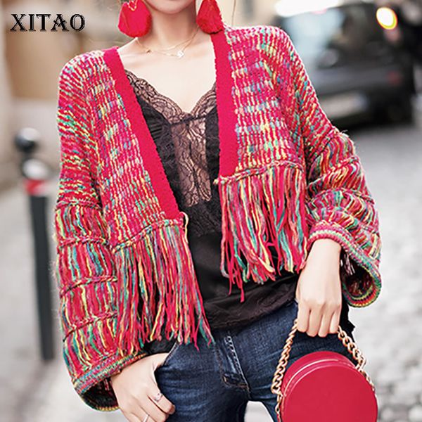 xitao tassel knitted sweater fashion new 2019 autumn elegant small fresh cardigans small fresh casual style sweater wld3005
xitao tassel knitted sweater fashion new 2019 autumn elegant small fresh cardigans small fresh casual style sweater wld3005