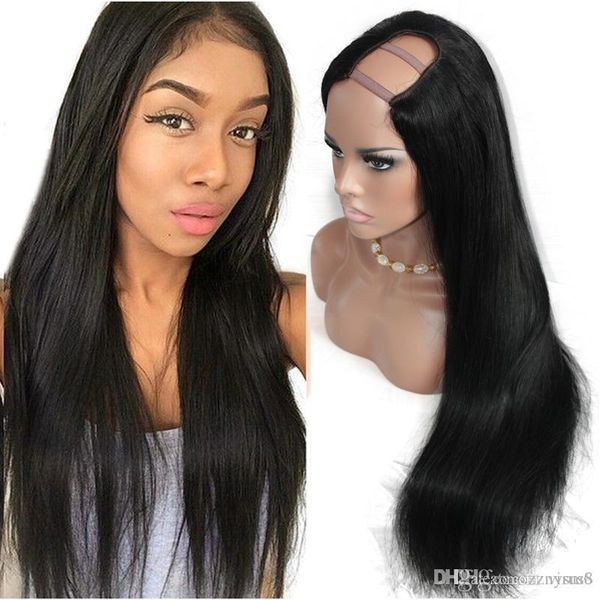 brazilian silky straight u part human hair wigs for women remy human hair u part wig middle par 2*4 ing, Black
brazilian silky straight u part human hair wigs for women remy human hair u part wig middle par 2*4 ing, Black