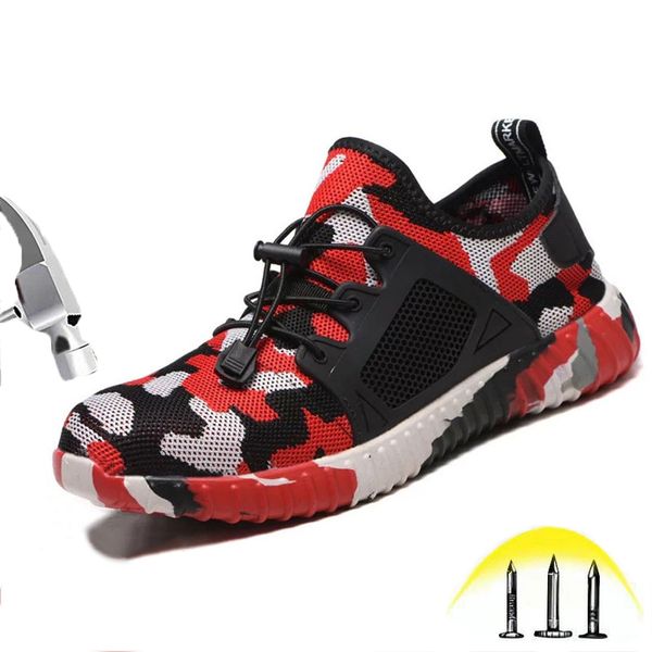work safety shoes male steel toe puncture proof camouflage lightweight breathable protection boots casual work shoes men women, Black
work safety shoes male steel toe puncture proof camouflage lightweight breathable protection boots casual work shoes men women, Black