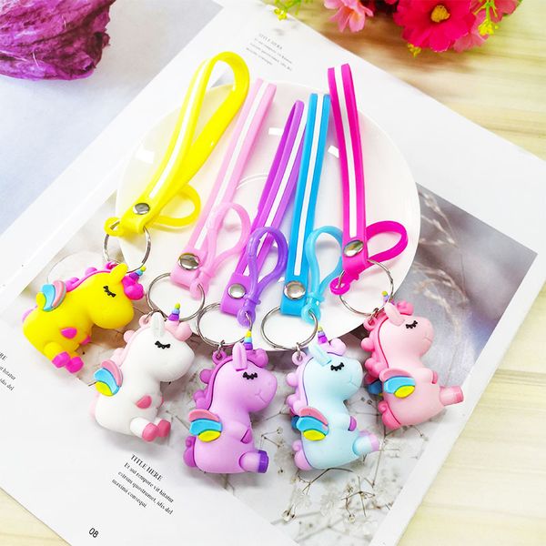creative cartoon pvc unicorn doll keychains for women men home keychain car key ring bag wallet pendant gifts fashion jewelry, Silver
creative cartoon pvc unicorn doll keychains for women men home keychain car key ring bag wallet pendant gifts fashion jewelry, Silver