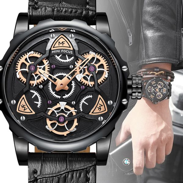 casual wristwatch round dial wide strap men's quartz watch male clock super big men watches montre homme 2019 wach, Slivery;brown
casual wristwatch round dial wide strap men's quartz watch male clock super big men watches montre homme 2019 wach, Slivery;brown