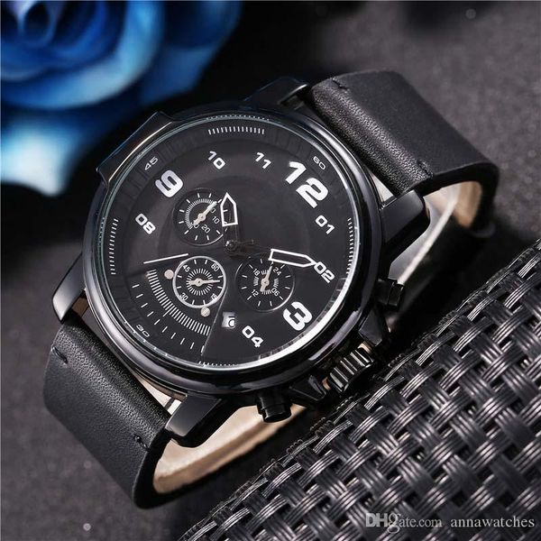wholesale brand mens watches all dials work luxury quartz watches leather strap full function clock wrist watches with date, Slivery;brown
wholesale brand mens watches all dials work luxury quartz watches leather strap full function clock wrist watches with date, Slivery;brown