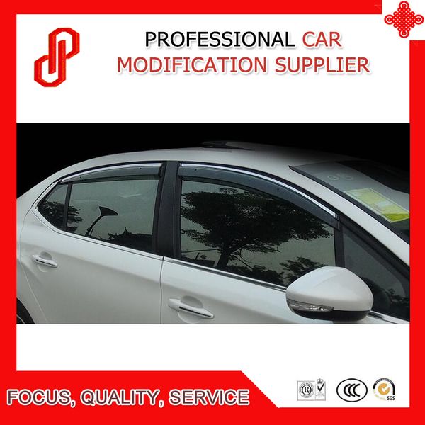 injection molding trim vent shade rain sun wind deflector window visor for citroen c4l 2013 - 2018
injection molding trim vent shade rain sun wind deflector window visor for citroen c4l 2013 - 2018