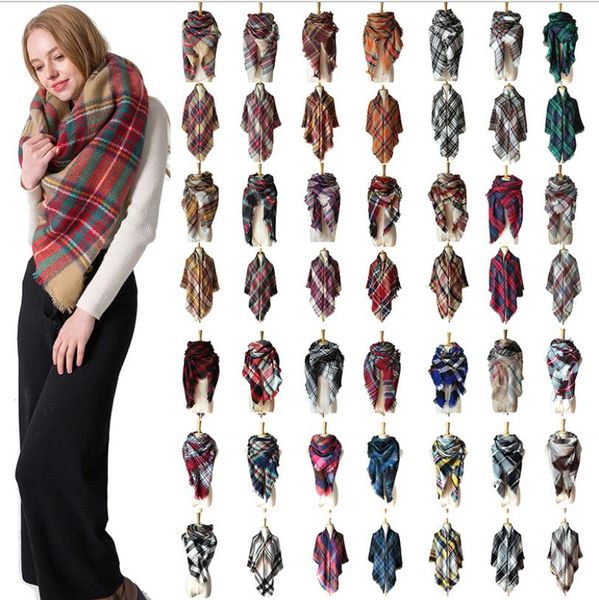 28 colors women plaid scarves grid tassel wrap oversized check shawl winter neckerchief lattice triangle blanket scarf china wholesale free, Blue;gray
28 colors women plaid scarves grid tassel wrap oversized check shawl winter neckerchief lattice triangle blanket scarf china wholesale free, Blue;gray