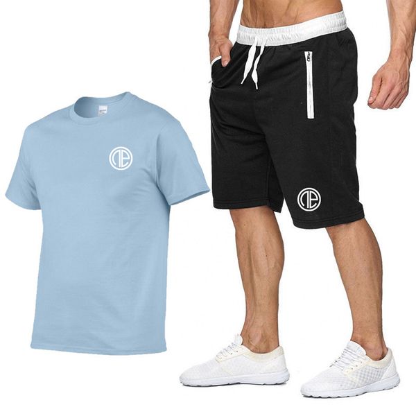 men's t-shirt shorts sports set summer casual men's wear round neck & tees +pocket shorts fitness training jogging suit, Gray
men's t-shirt shorts sports set summer casual men's wear round neck & tees +pocket shorts fitness training jogging suit, Gray