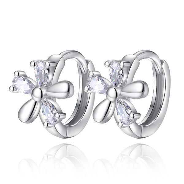 new fashion 925 sterling silver hoop earrings for women aretes mujer lovely flower micro setting cubic zirconia earring jewelry, Golden
new fashion 925 sterling silver hoop earrings for women aretes mujer lovely flower micro setting cubic zirconia earring jewelry, Golden