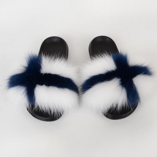 women slippers fluffy outdoor fox fur slides female summer mules shoes women sandals fashion luxury flat footwear 2020 new, Black
women slippers fluffy outdoor fox fur slides female summer mules shoes women sandals fashion luxury flat footwear 2020 new, Black