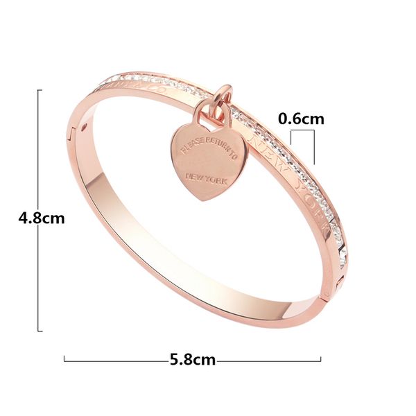 2020 new tbb28 bangle official website new arrival stainless steel for women birthday have logo tt heart bangle popular gift, Gray
2020 new tbb28 bangle official website new arrival stainless steel for women birthday have logo tt heart bangle popular gift, Gray