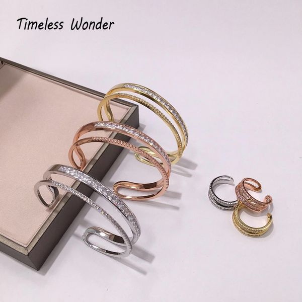 timeless wonder brass encrusted stone adjustable bangles rings jewelry punk statement gothic boho designer gold rose silver 2599, Black
timeless wonder brass encrusted stone adjustable bangles rings jewelry punk statement gothic boho designer gold rose silver 2599, Black