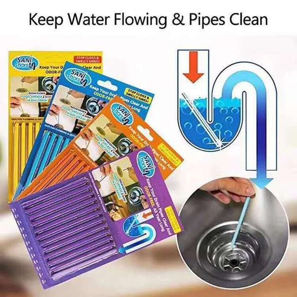 120pcs bag sani pipeline kitchen toilet bathtub decontamination rod sticks sewer cleaning and deodorizer unscented sani sticks drain cleaner
120pcs bag sani pipeline kitchen toilet bathtub decontamination rod sticks sewer cleaning and deodorizer unscented sani sticks drain cleaner