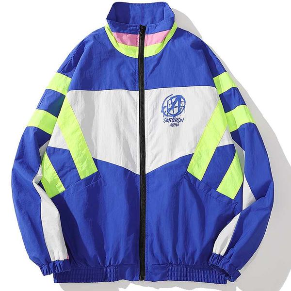color block patchwork windbreaker jackets men 2020 vintage hip hop outwear casual streetwear fashion full zip up jacket coats, Black;brown
color block patchwork windbreaker jackets men 2020 vintage hip hop outwear casual streetwear fashion full zip up jacket coats, Black;brown