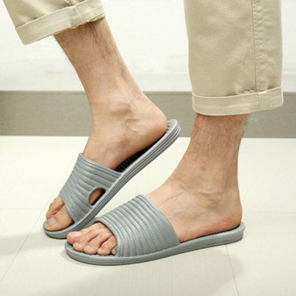 summer slippers indoor non-slip non-slip soft bottom men and women soft bottom flat slippers massage flat, Black
summer slippers indoor non-slip non-slip soft bottom men and women soft bottom flat slippers massage flat, Black