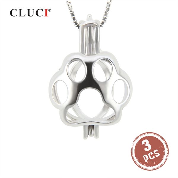 cluci 3шт cute cat footprint серебро 925 подвеска для ожерелье ювелирных изделий стерлингового серебра 925 женщин подвески подвеска pearl lo, Silver
cluci 3шт cute cat footprint серебро 925 подвеска для ожерелье ювелирных изделий стерлингового серебра 925 женщин подвески подвеска pearl lo, Silver