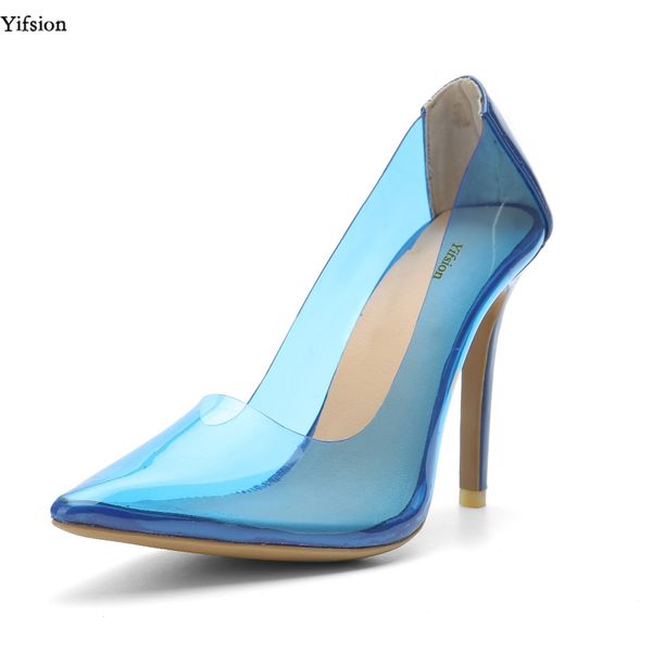 rontic fashion women novelty transparent pumps thin high heels pumps pointed toe 3 colors casual shoes women us size 4-15, Black
rontic fashion women novelty transparent pumps thin high heels pumps pointed toe 3 colors casual shoes women us size 4-15, Black