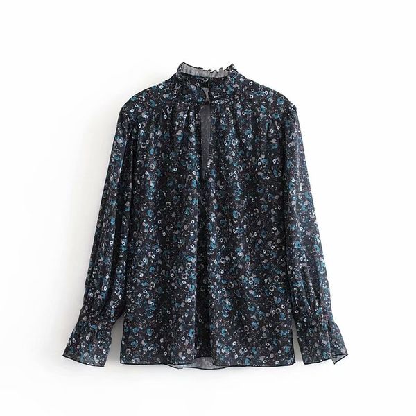 women elegant floral print ruffles casual smock blouse autumn ladies agaric lace shirts chic feminina kimono chiffon ls4399, White
women elegant floral print ruffles casual smock blouse autumn ladies agaric lace shirts chic feminina kimono chiffon ls4399, White