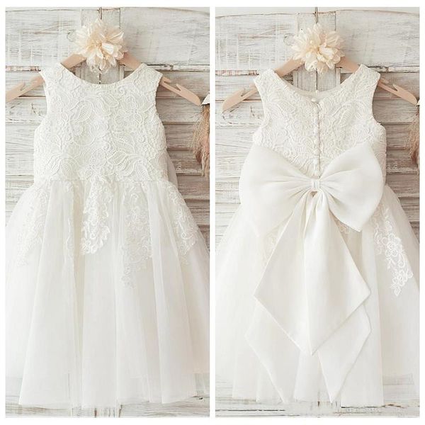 simple lace a-line flower girls dresses tulle white lace appliques girls party gowns formal princess dress, Red;yellow
simple lace a-line flower girls dresses tulle white lace appliques girls party gowns formal princess dress, Red;yellow