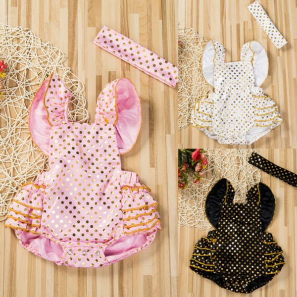newborn baby girls polka dot sleeveless romper jumpsuit headband outfit sunsuit baby girls clothes, Blue
newborn baby girls polka dot sleeveless romper jumpsuit headband outfit sunsuit baby girls clothes, Blue