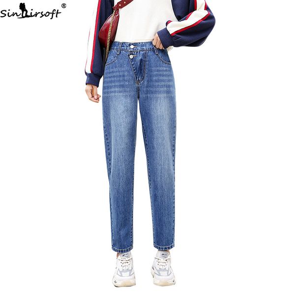 spring new elastic high waist korean loose harem skinny jeans woman fashion casual was thin straight denim trousers women, Blue
spring new elastic high waist korean loose harem skinny jeans woman fashion casual was thin straight denim trousers women, Blue