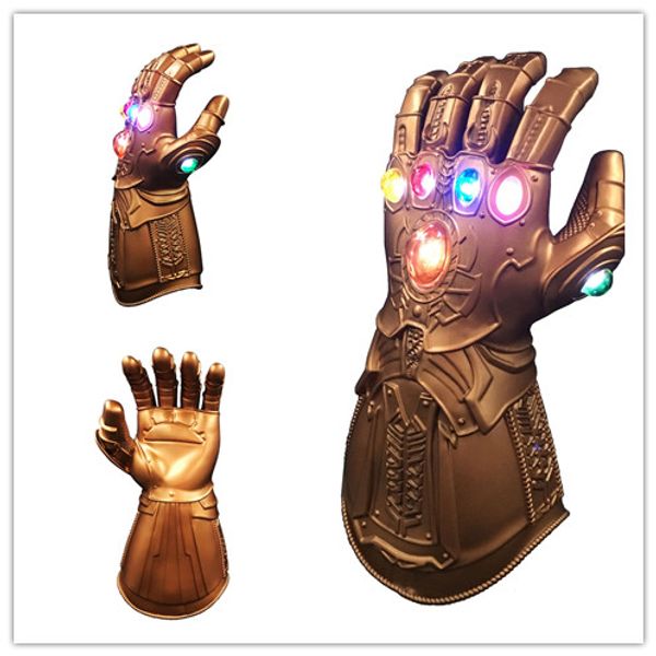 led light thanos infinity gauntlet infinity war cosplay led gloves pvc action figure model toys gift halloween props
led light thanos infinity gauntlet infinity war cosplay led gloves pvc action figure model toys gift halloween props
