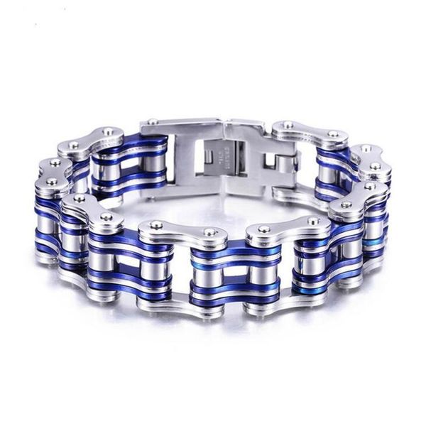 21mm heavy huge men blue biker bike bracelets jewelry punk black red 316l stainless steel men's motorcycle chain bangle bracelet
21mm heavy huge men blue biker bike bracelets jewelry punk black red 316l stainless steel men's motorcycle chain bangle bracelet